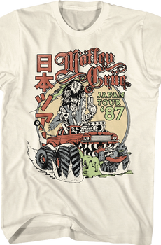 Japan Tour '87 Motley Crue T-Shirt