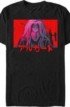 Japanese Alucard Photo Castlevania T-Shirt