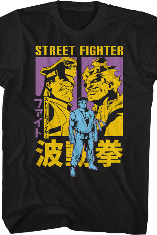 Japanese Battle Poster Street Fighter T-Shirtmain product image