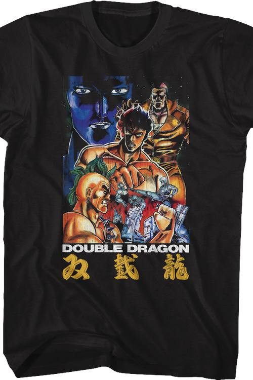 Japanese Box Art Double Dragon T-Shirtmain product image