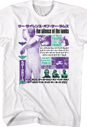 Japanese Collage Silence of the Lambs T-Shirt