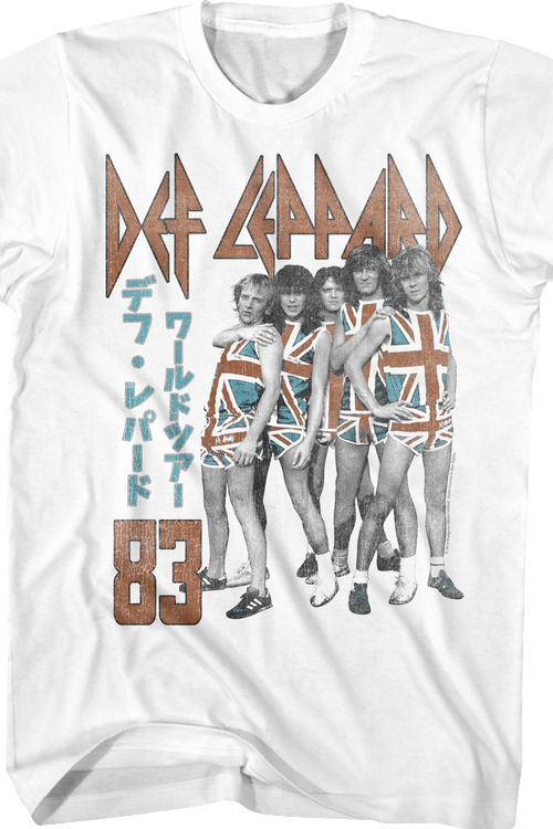 Japanese Def Leppard T-Shirtmain product image