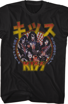 Japanese Poster KISS T-Shirt