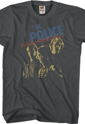 Japanese Poster The Police T-Shirt