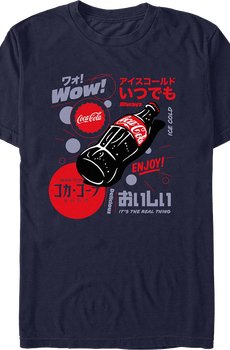 Japanese Slogans Coca-Cola T-Shirt
