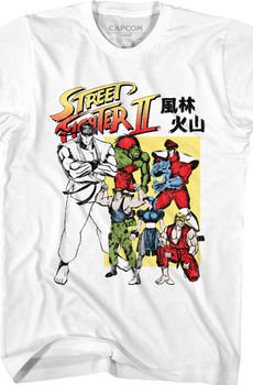 Japanese Street Fighter II T-Shirt