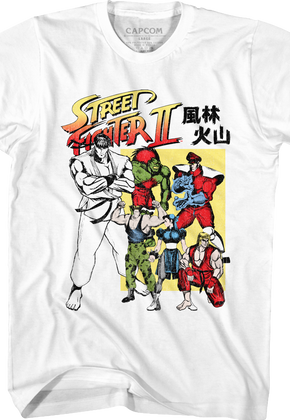 Japanese Street Fighter II T-Shirt