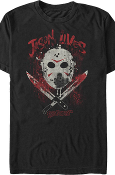 Jason Lives Friday the 13th T-Shirt