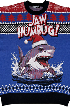 Jaw Humbug Knitted Christmas Sweater
