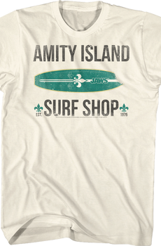 JAWS Amity Island Surf Shop Shirt