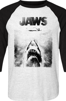 Jaws Raglan Baseball Shirt