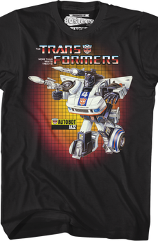 Jazz Box Art Transformers T-Shirt