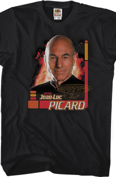 Jean-Luc Picard Star Trek The Next Generation T-Shirt