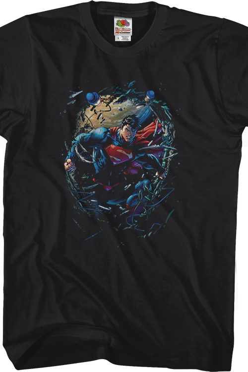 Jim Lee Unchained Superman T-Shirtmain product image
