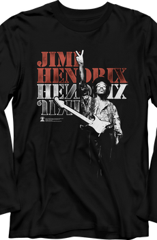 Jimi Hendrix Long Sleeve Shirt