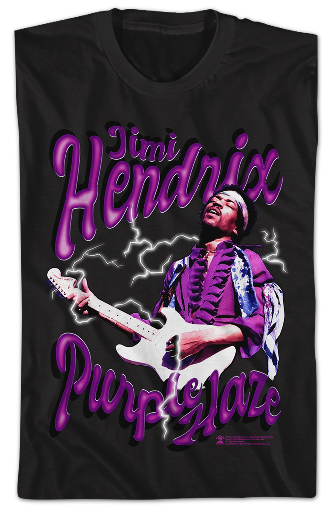 Jimi Hendrix Purple Haze Shirt