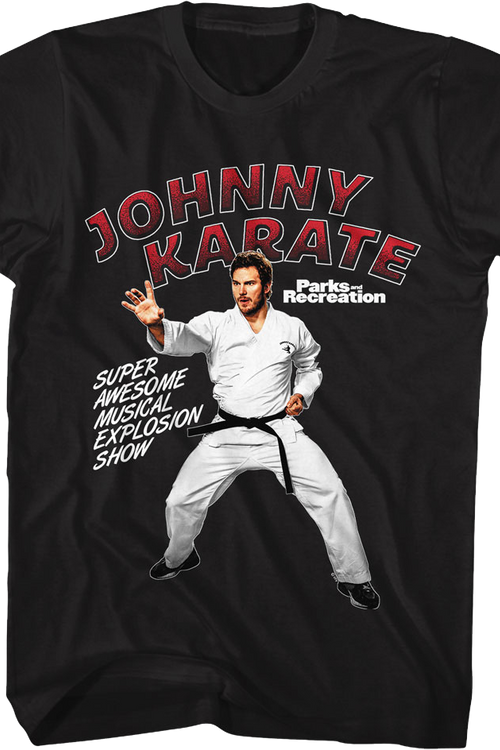 Johnny Karate Parks and Recreation T-Shirtmain product image