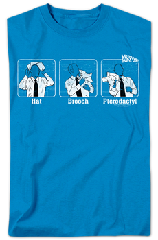 Johnny's Weather Bulletin Shapes Airplane T-Shirt