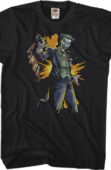 Joker Bang Gun Batman T-Shirt