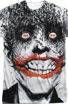 Joker Big Print DC Comics T-Shirt