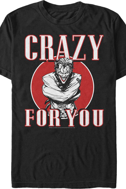 Joker Crazy For You DC Comics T-Shirtmain product image