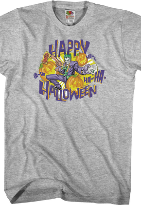 Joker Happy Halloween Batman T-Shirt