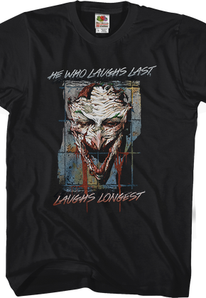 Joker He Who Laughs Last Batman T-Shirt