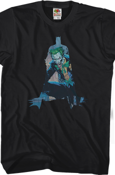 Joker In Silhouette Batman T-Shirt