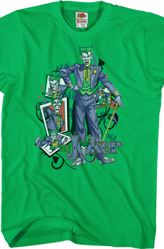 Joker Playing Cards DC Comics T-Shirt