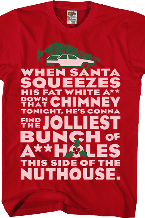 Jolliest Bunch Christmas Vacation T-Shirtmain product image