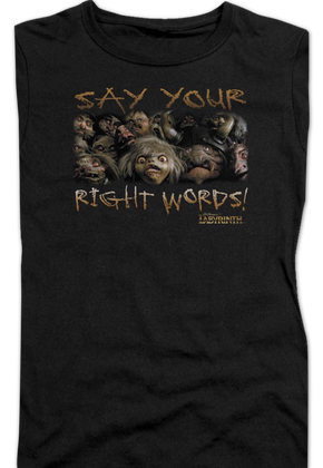Ladies Right Words Labyrinth Shirt