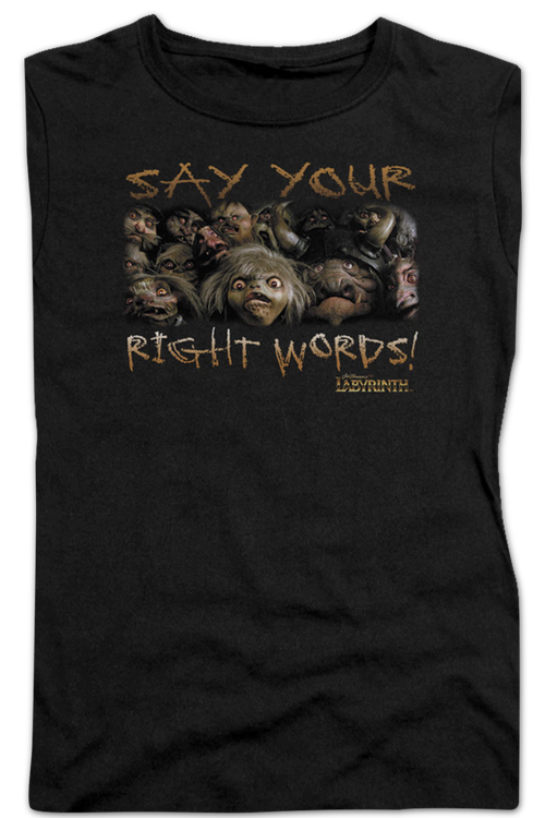 Ladies Right Words Labyrinth Shirtmain product image