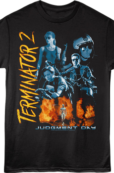 Judgment Day Collage Terminator 2 T-Shirt