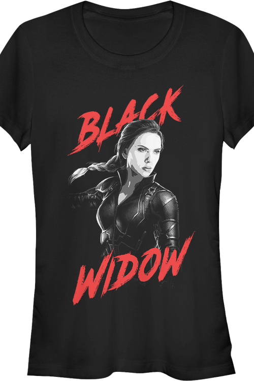Ladies Black Widow Marvel Comics Shirtmain product image