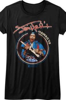 Womens Hawaii '69 Jimi Hendrix Shirt