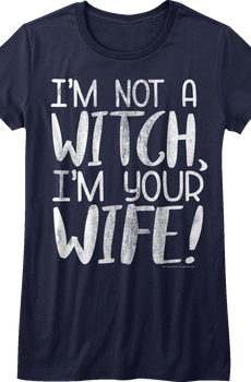 Womens I'm Not A Witch Princess Bride Shirt