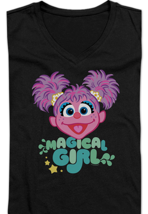 Junior Magical Girl Sesame Street V-Neck Shirt