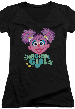 Junior Magical Girl Sesame Street V-Neck Shirt