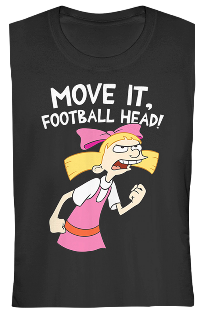 Ladies Move It Football Head Hey Arnold Shirt