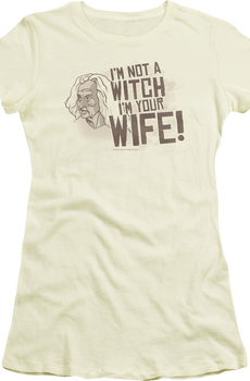 Ladies Not A Witch Princess Bride Shirt