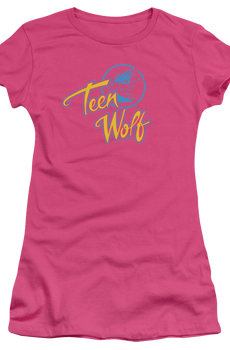Ladies Pink Teen Wolf Shirt