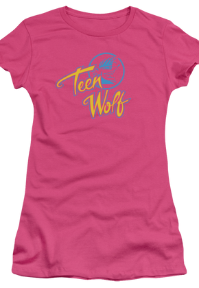 Ladies Pink Teen Wolf Shirt