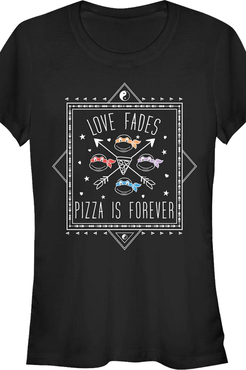 Ladies Pizza Is Forever Teenage Mutant Ninja Turtles Shirtmain product image