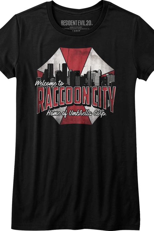 Womens Raccoon City Resident Evil Shirtmain product image