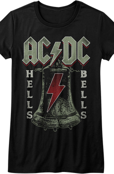 Ladies Ringin' Hells Bells ACDC Shirt