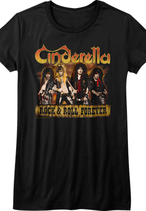 Ladies Rock and Roll Forever Cinderella Shirt