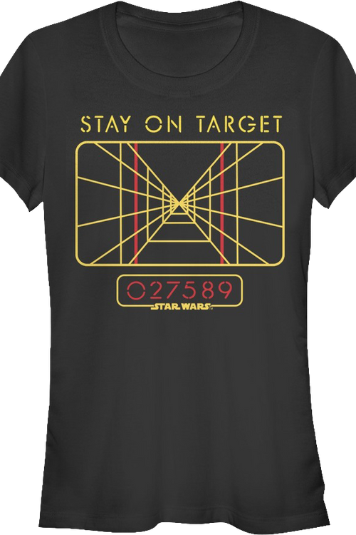 Ladies Star Wars Stay On Target Shirtmain product image