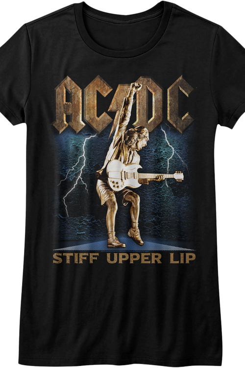 Ladies Stiff Upper Lip ACDC Shirtmain product image