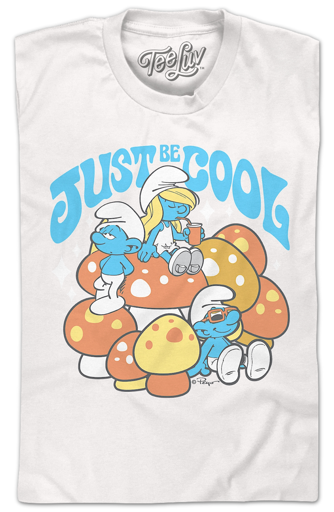 The Smurfs Les Schtroumpfs BOSMURFTS002 T-Shirt, Bianco, 6 Anni Ragazzo, Bianco, 6 Anni
