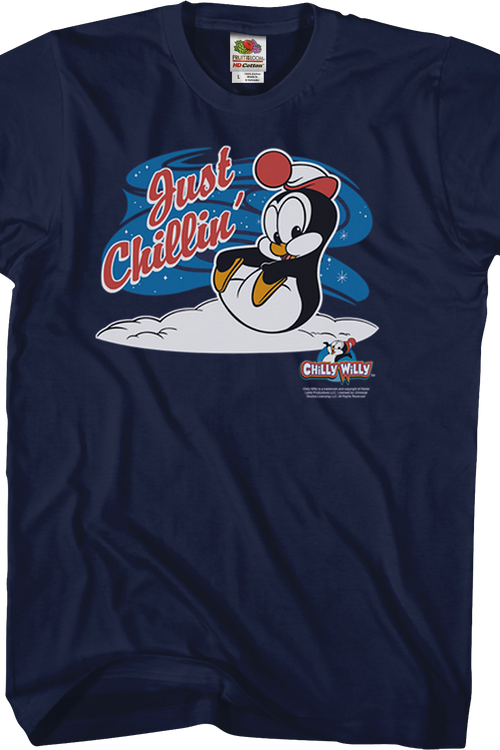 Just Chillin Chilly Willy Shirtmain product image
